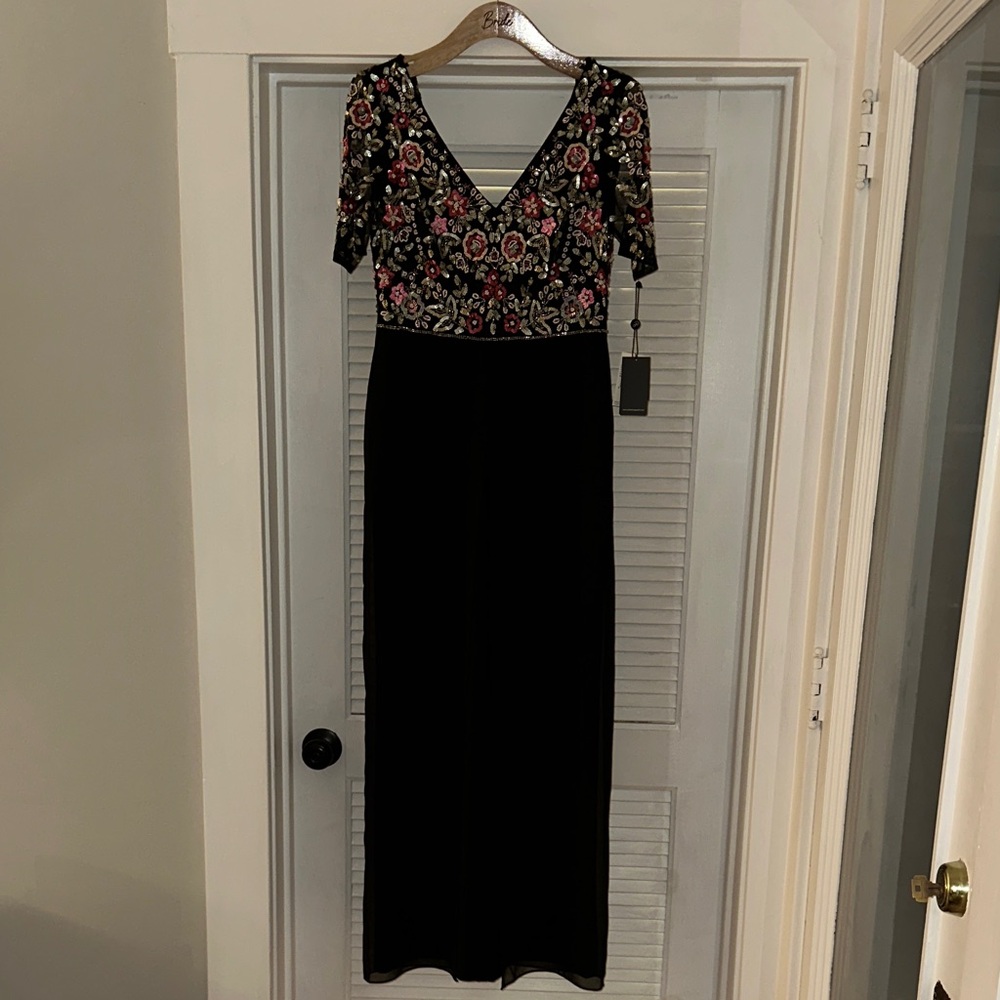 NWT Adrianna Papell Black jumpsuit